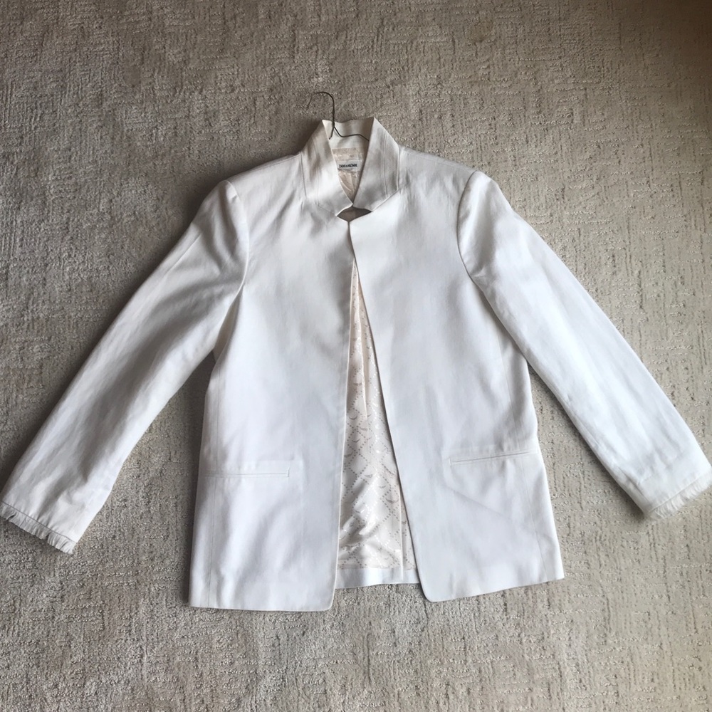 Zadig & Voltaire Volley Fringe Jacket